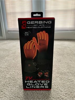 Gerbing's Heated Gloves Mens Size S/M 7V NEW